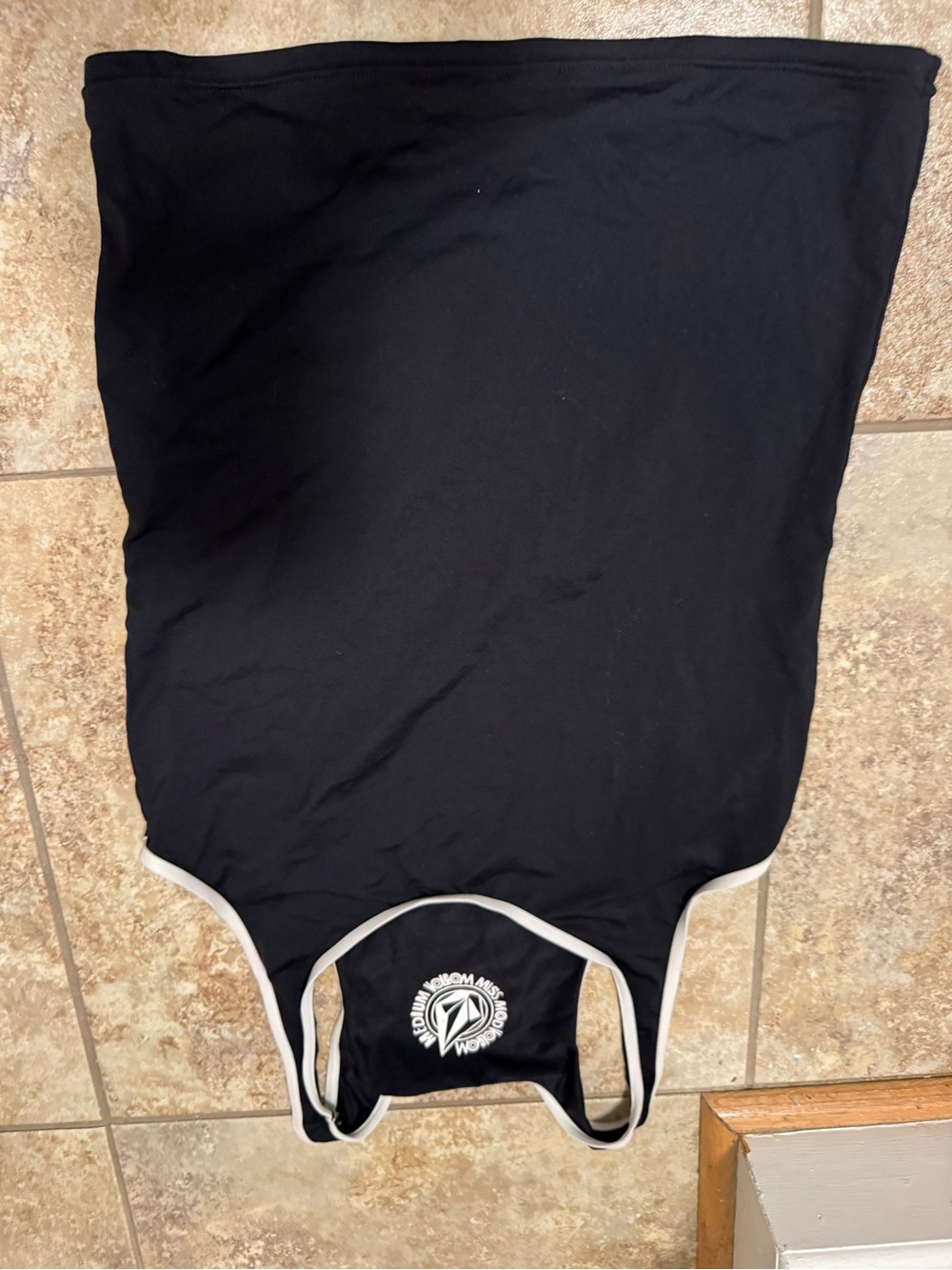 Black tank with White Trim